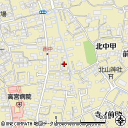 宮崎県宮崎市吉村町西中甲1322周辺の地図