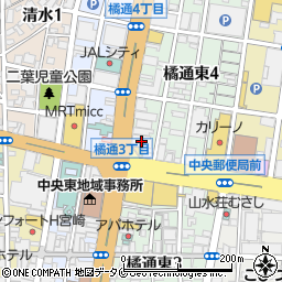 野村證券株式会社　宮崎支店資産相談課周辺の地図