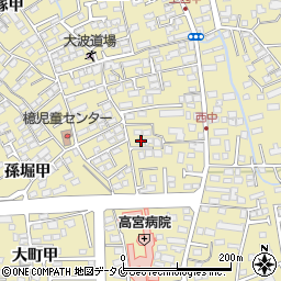 宮崎県宮崎市吉村町西中甲1338周辺の地図