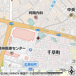 宮崎県宮崎市千草町15-5周辺の地図