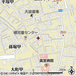 宮崎県宮崎市吉村町平塚甲1906-9周辺の地図