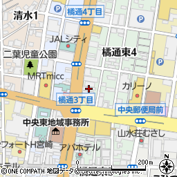 九電産業株式会社宮崎営業所周辺の地図