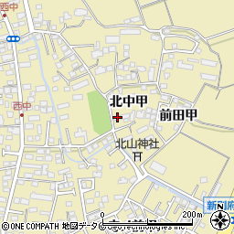 宮崎県宮崎市吉村町北中甲1217-2周辺の地図