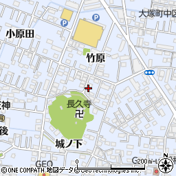 宮崎県宮崎市大塚町竹原2077-5周辺の地図