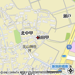 宮崎県宮崎市吉村町北中甲1205-9周辺の地図