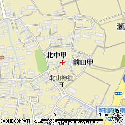宮崎県宮崎市吉村町北中甲1215-1周辺の地図