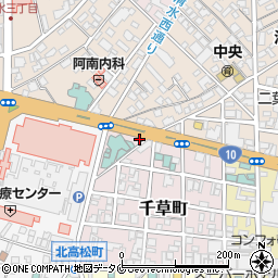 宮崎県宮崎市千草町15-16周辺の地図