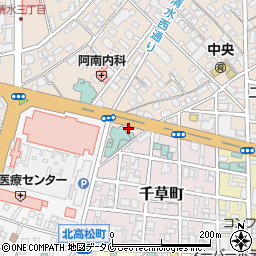 宮崎県宮崎市千草町15-13周辺の地図