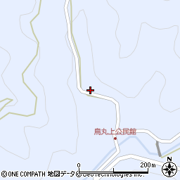 鹿児島県薩摩川内市東郷町鳥丸807周辺の地図
