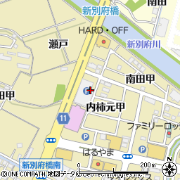 宮崎県宮崎市吉村町内柿元甲周辺の地図