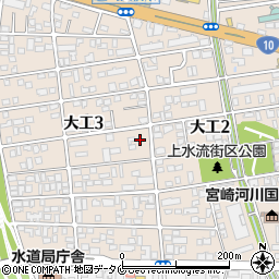 オーシャンハイツ弐番館周辺の地図
