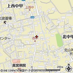 宮崎県宮崎市吉村町西中甲1315周辺の地図