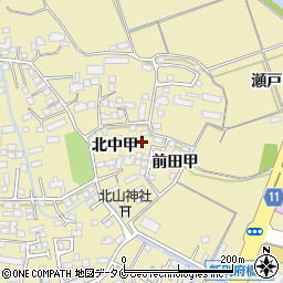 宮崎県宮崎市吉村町北中甲1214-15周辺の地図