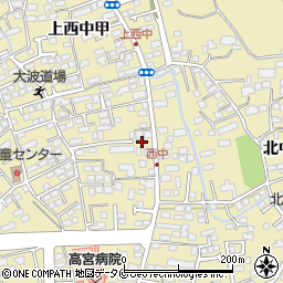 宮崎県宮崎市吉村町西中甲1351-3周辺の地図