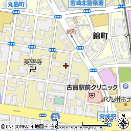 全日通労働組合　宮崎県支部周辺の地図