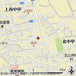 宮崎県宮崎市吉村町西中甲周辺の地図