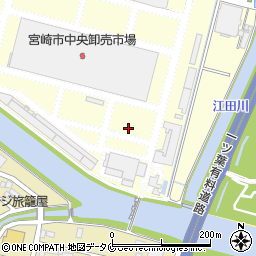 宮崎県宮崎市新別府町下和田周辺の地図