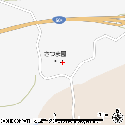 鹿児島県薩摩郡さつま町求名13341周辺の地図