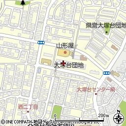 ＧｒｅｅｎＨｉｌｌｓ大塚台３棟周辺の地図