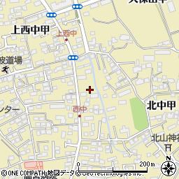 宮崎県宮崎市吉村町西中甲1312周辺の地図