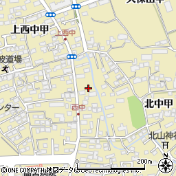 宮崎県宮崎市吉村町西中甲1312周辺の地図