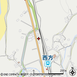 鹿児島県薩摩川内市西方町3420-1周辺の地図