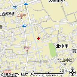 宮崎県宮崎市吉村町西中甲1290周辺の地図