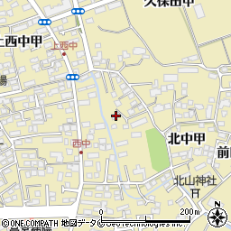 宮崎県宮崎市吉村町西中甲1290周辺の地図