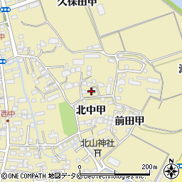 宮崎県宮崎市吉村町北中甲1253-11周辺の地図