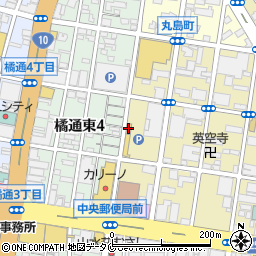 宮崎キネマ館周辺の地図