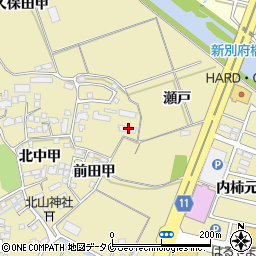 宮崎県宮崎市吉村町北中甲1225周辺の地図