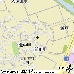 宮崎県宮崎市吉村町北中甲1234-7周辺の地図
