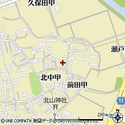 宮崎県宮崎市吉村町北中甲1237-1周辺の地図