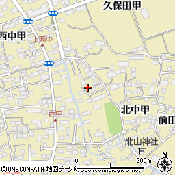 宮崎県宮崎市吉村町西中甲1290-10周辺の地図