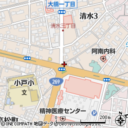 公明党宮崎県本部周辺の地図