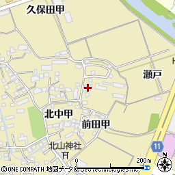 宮崎県宮崎市吉村町北中甲1234-1周辺の地図