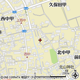 宮崎県宮崎市吉村町西中甲1290-14周辺の地図