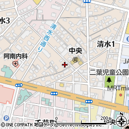 日本キリスト教団宮崎清水町教会周辺の地図