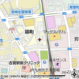サーパスシティ宮崎駅前管理事務室周辺の地図