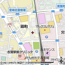サーパスシティ宮崎駅前周辺の地図