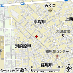 宮崎県宮崎市吉村町平塚甲1805-4周辺の地図