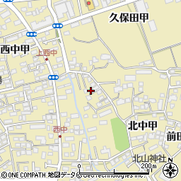 宮崎県宮崎市吉村町西中甲1290-29周辺の地図