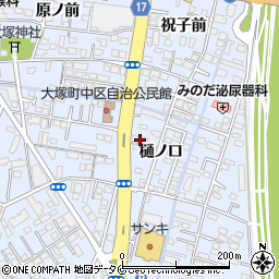 ドコモショップ宮崎大塚店周辺の地図