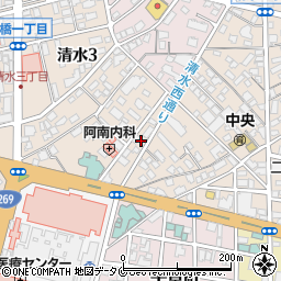 こくぶ 県病院前店周辺の地図