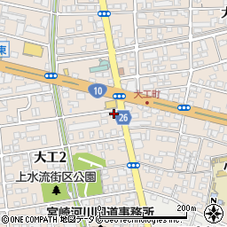大田原歯科医院周辺の地図