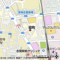 リフォームセンター　ＵＥＤＡ宮崎店周辺の地図