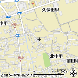 宮崎県宮崎市吉村町北中甲1245-16周辺の地図