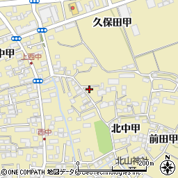 宮崎県宮崎市吉村町北中甲1245-1周辺の地図