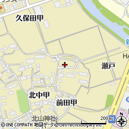 宮崎県宮崎市吉村町北中甲1232-18周辺の地図