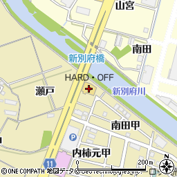 ハードオフ・オフハウス宮崎一の宮店周辺の地図